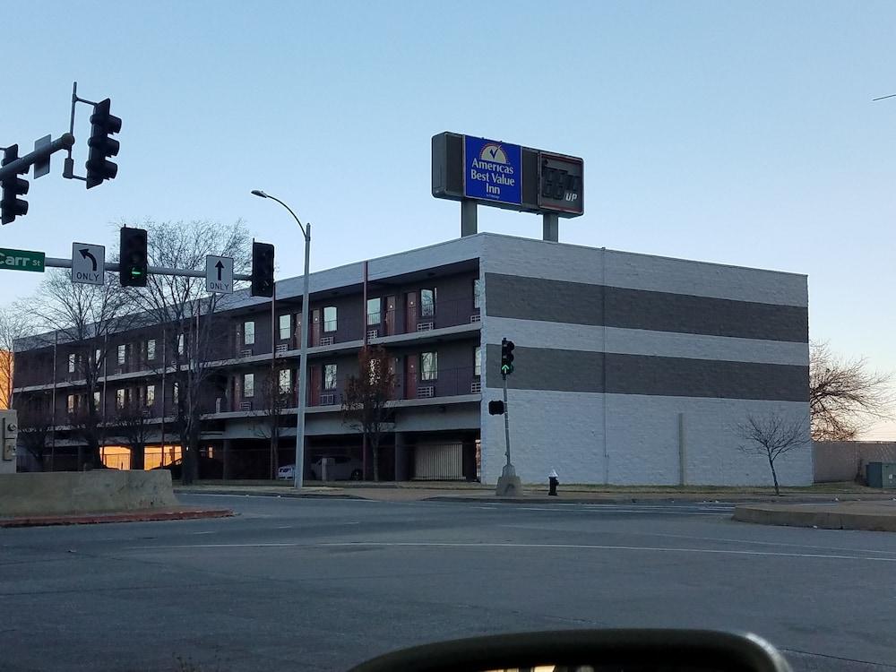 Americas Best Value Inn St. Louis Downtown Exterior foto